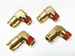 Conector de 90° de 3/8"