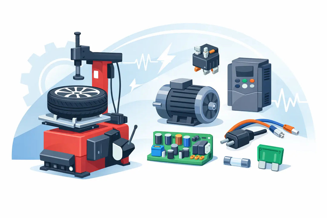Tire Changer Electrical Components Guide