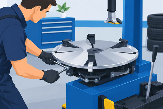 How to Adjust a Tire Changer Turntable Correctly