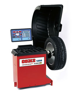 Equilibradora de ruedas Coats 1250 reacondicionada