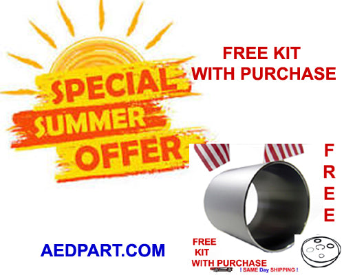 8181574 cilindro rompetalones de 8" para cambiadora de neumáticos Coats 50X 50 70X KIT GRATIS