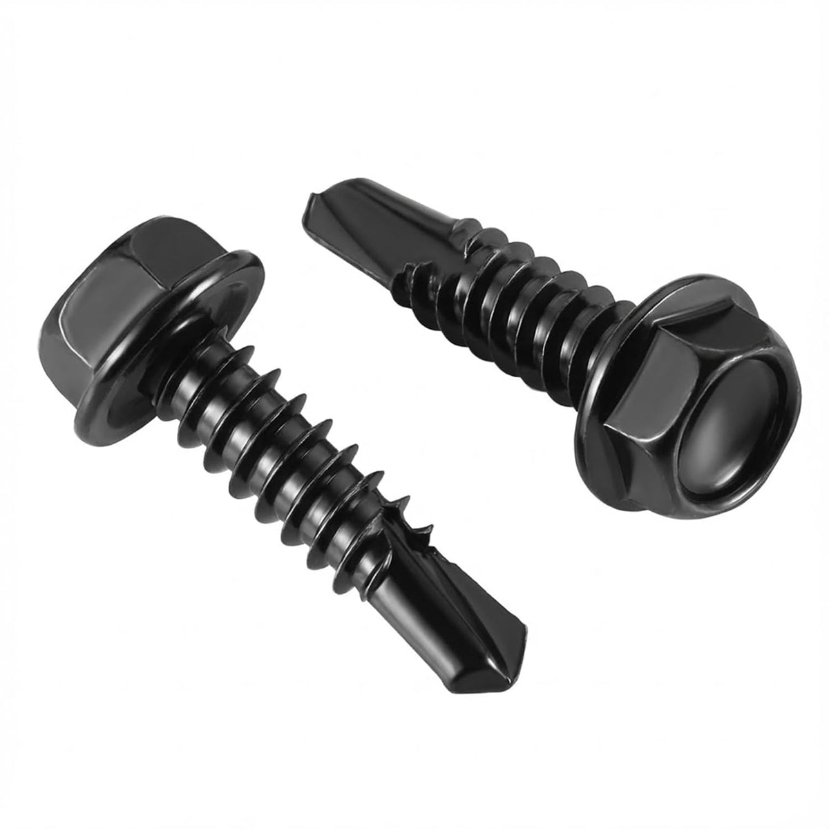 Tornillo autorroscante de cabeza hexagonal de 1/4"