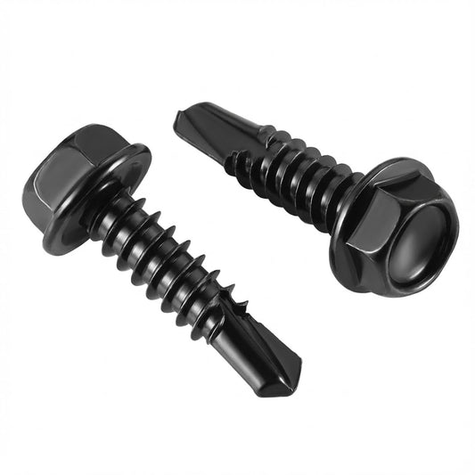 Tornillo autorroscante de cabeza hexagonal de 1/4"